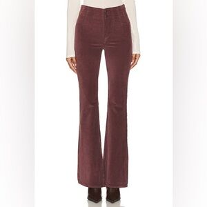 We The Free Jayde Corduroy Flare Stretch Pant - Chocolate Truffle